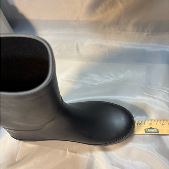 Women's Vicki Mid Calf Rain Boots - a New Day™ Black size 6 - Picture 11 of 12